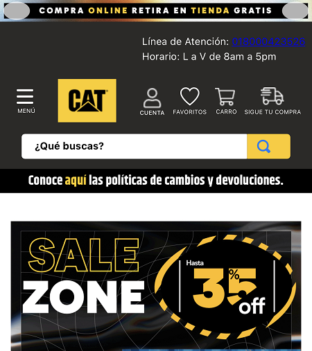CAT Lifestyle Colombia Código de descuento