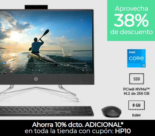 HP Cupón Descuento