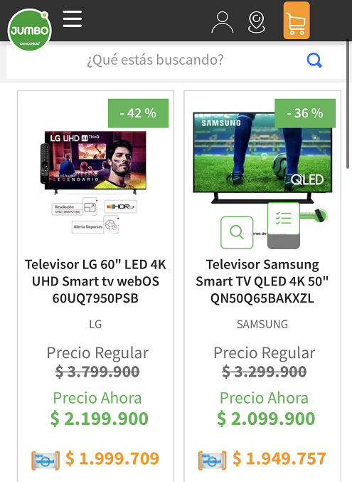 Tiendas Jumbo Colombia Código de descuento