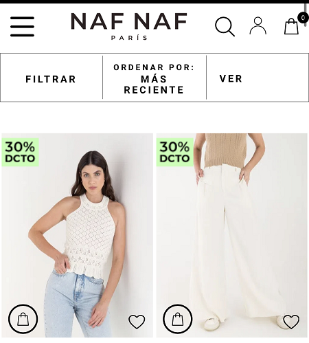 NAF NAF Colombia Código de descuento