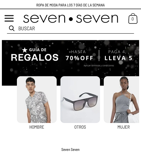 Seven Seven Código de descuento