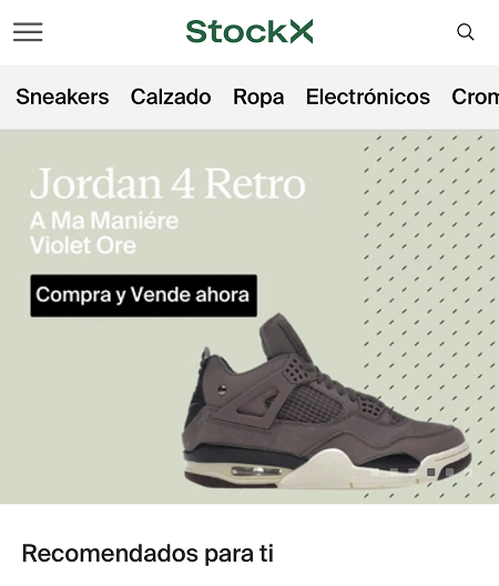 StockX Colombia Código de descuento