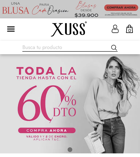 XUSS Código de descuento